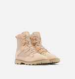 Sorel Mid Boots Sorel Women's Caribou On the Move Waterproof Lace Boots- Natural Tan