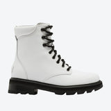 Sorel Mid Boots Sorel Women's Lennox Lace Boots- White/ Black