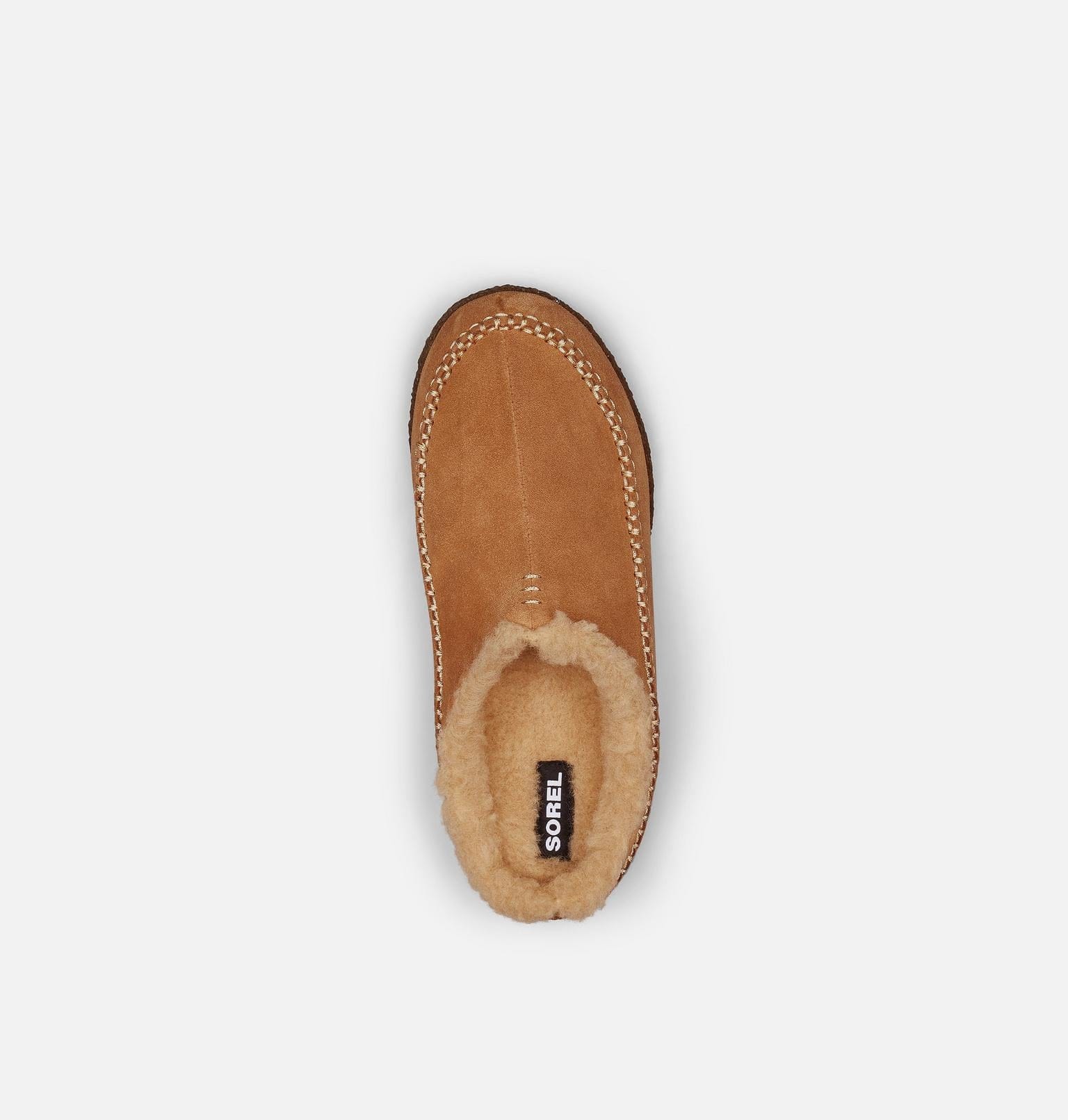 Sorel Slippers - Open Heel Sorel Men's Falcon Ridge II Slippers- Camel Brown
