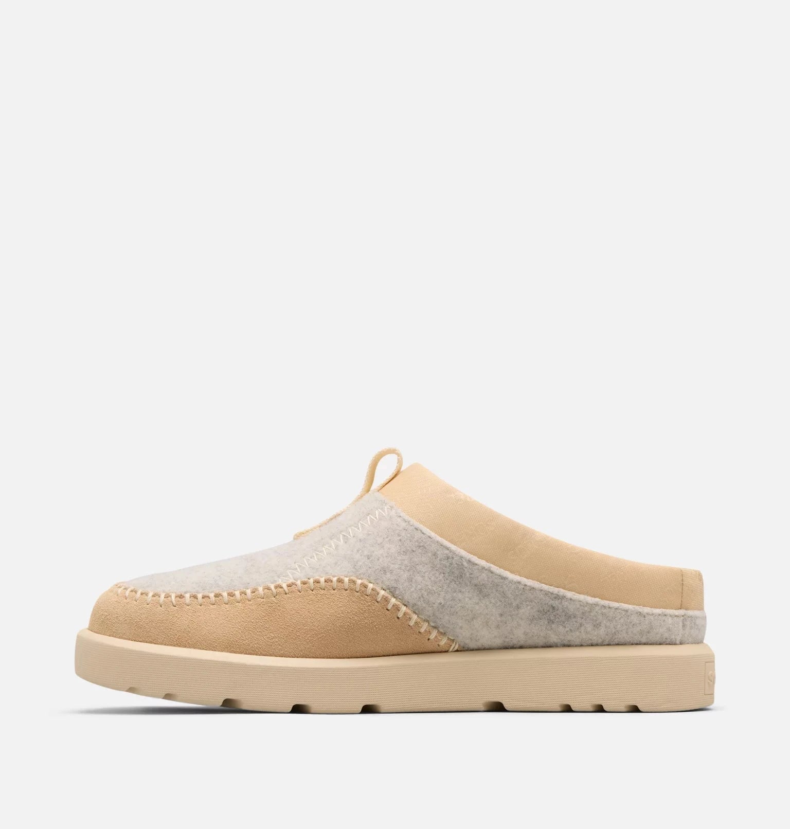 Sorel Slippers - Open Heel Sorel Women's Byway Mule Slippers- Bleached Ceramic