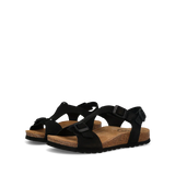 Taos Ankle Strap Sandals Taos Women's MVP Sandals- Black Suede