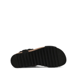 Taos Ankle Strap Sandals Taos Women's MVP Sandals- Black Suede