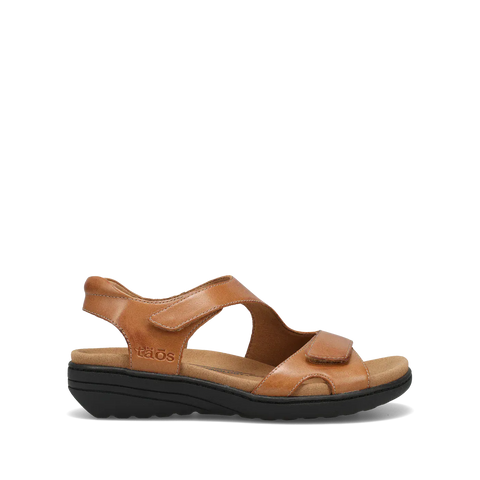 Taos Ankle Strap Sandals Taos Womens Serene Sandals- Caramel