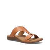 Taos Flat Sandals Taos Women's The Show Slide Sandals- Caramel
