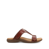 Taos Heeled & Wedge Sandals Taos Women's The Show Slide Sandals- Cognac
