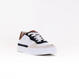 Taos Lifestyle Sneakers Taos Women's Pop Soul Leather Sneakers- Black & Brown Multi