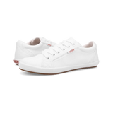 Taos Lifestyle Sneakers Taos Women's Star Canvas Sneakers- White