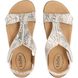 Taos Strappy Sandals Taos Women's The Show Sandals- Brown Snake