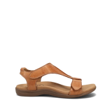 Taos Strappy Sandals Taos Women's The Show Sandals- Caramel