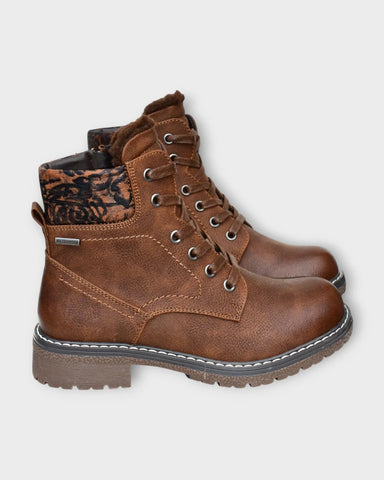 TAXI Ankle Boots Medium / Tan / 36 EU Taxi Women's Dakota-01 Waterproof Boots- Print Tan