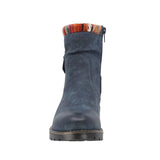 TAXI Ankle Boots Taxi Women's Serena-01T Booties- Navy