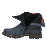 TAXI Ankle Boots Taxi Women's Serena-01T Booties- Navy