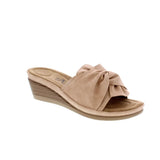 TAXI Slide Sandals Medium / Nude / 35 EU Taxi Women’s Janice 05 Wedge Sandals- Nude