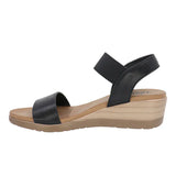 TAXI Strappy Heels Taxi Women's Debbie 01 - Black