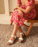 TAXI Strappy Heels Taxi Women's Debbie 01 - White