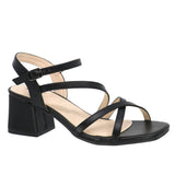 TAXI Strappy Heels Taxi Women's Liv 01 Strappy Heels- Black