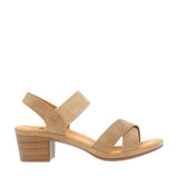 TAXI Strappy Heels Taxi Women's Monica 01 Heeled Sandals- Taupe