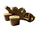 TAXI Strappy Heels Taxi Women's Monica 01 - Taupe