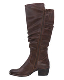 TAXI Tall Boots Taxi Womens Boston WP Tall Boots-Black/Brown