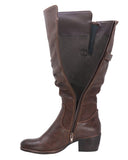 TAXI Tall Boots Taxi Womens Boston WP Tall Boots-Black/Brown