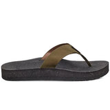 Teva Flip Flop Sandals Teva Men's Reflip Sandals- Olive