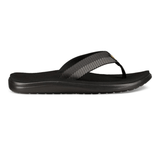 Teva Flip Flop Sandals Teva Men's Voya Flips- Black/ Grey