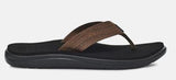 Teva Flip Flop Sandals Teva Men's Voya Flips- Bristol Chocolate Chip