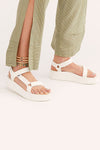 Teva Summer Sandals Women's FLATFORM White Sandals