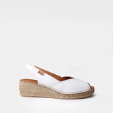 Toni Pons Heeled & Wedge Sandals Medium / White / 37 EU Toni Pons Bernia-P Espadrille Wedges- White