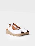 Toni Pons Heeled & Wedge Sandals Toni Pons Bernia-P Espadrille Wedges- White