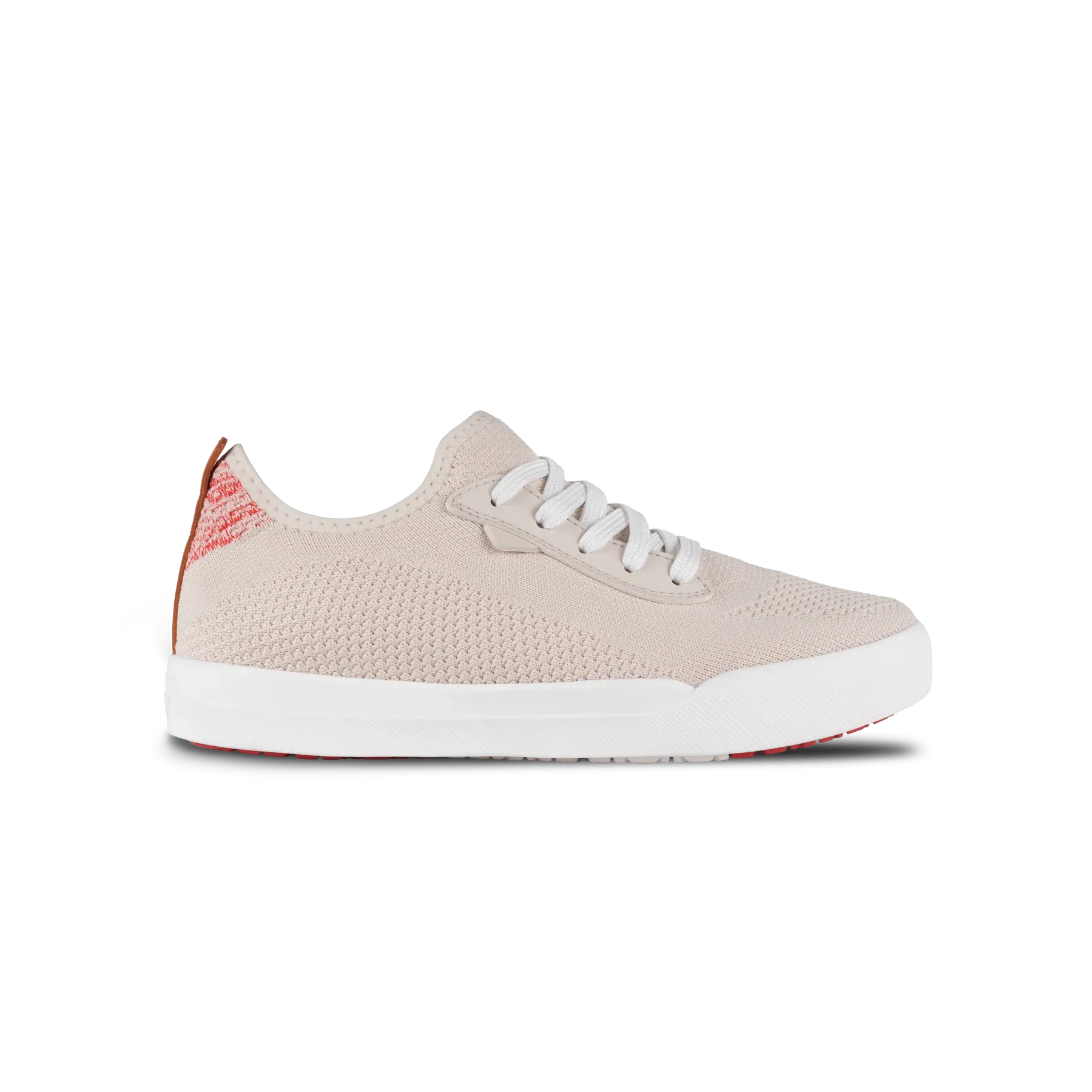 Vessi Lifestyle Sneakers Medium / 5 US Vessi Women's Weekend Sneakers- Shell / Berry