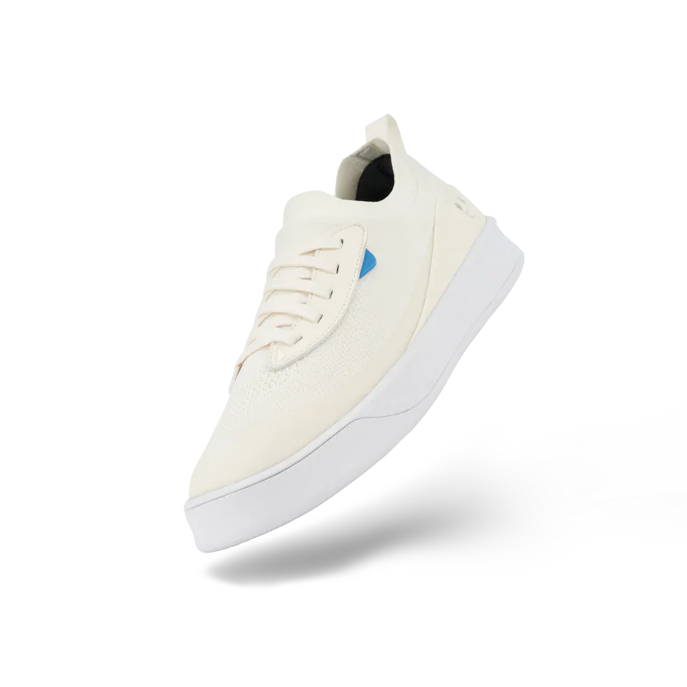 Vessi Lifestyle Sneakers Medium / Cream / 5 US Vessi Women's Weekend Neo Sneakers- Light Dune/ White