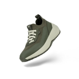 Vessi Lifestyle Sneakers Medium / Green / 8 US Vessi Men's Stormburst Low Top Sneakers- Dark Moss/ Trail