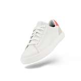 Vessi Lifestyle Sneakers Medium / White/ Cream / 5 US Vessi Women's Soho Sneakers- Selene/ Hyperpink