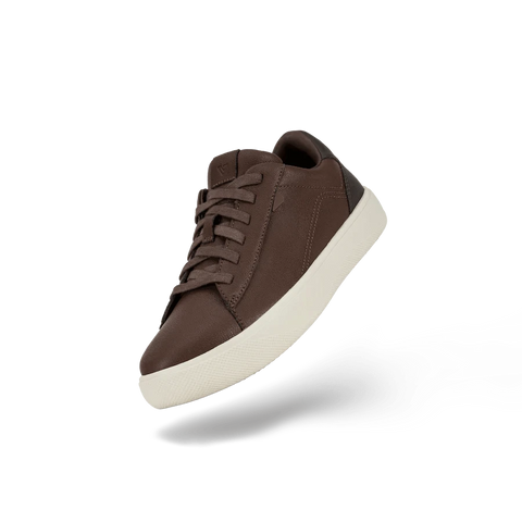 Vessi Lifestyle Sneakers Vessi Men's Soho Sneakers- Dark Teak/ Dune