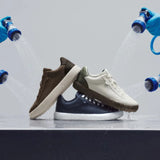 Vessi Lifestyle Sneakers Vessi Men's Soho Sneakers- Dark Teak/ Dune