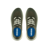 Vessi Lifestyle Sneakers Vessi Men's Stormburst Low Top Sneakers- Dark Moss/ Trail