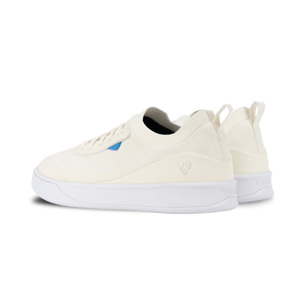 Vessi Lifestyle Sneakers Vessi Men's Weekend Neo Sneakers- Light Dune/ White