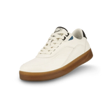 Vessi Lifestyle Sneakers Vessi Women's Courtside Classic Sneakers- Off White/ Black