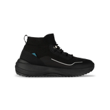 Vessi Lifestyle Sneakers Vessi Women's Stormburst High Top Sneakers- Space Black