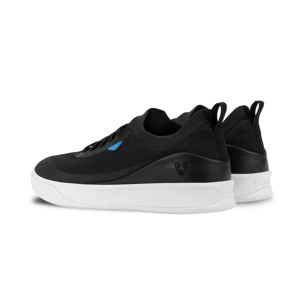 Vessi Lifestyle Sneakers Vessi Women's Weekend Neo Sneakers- Black/ White