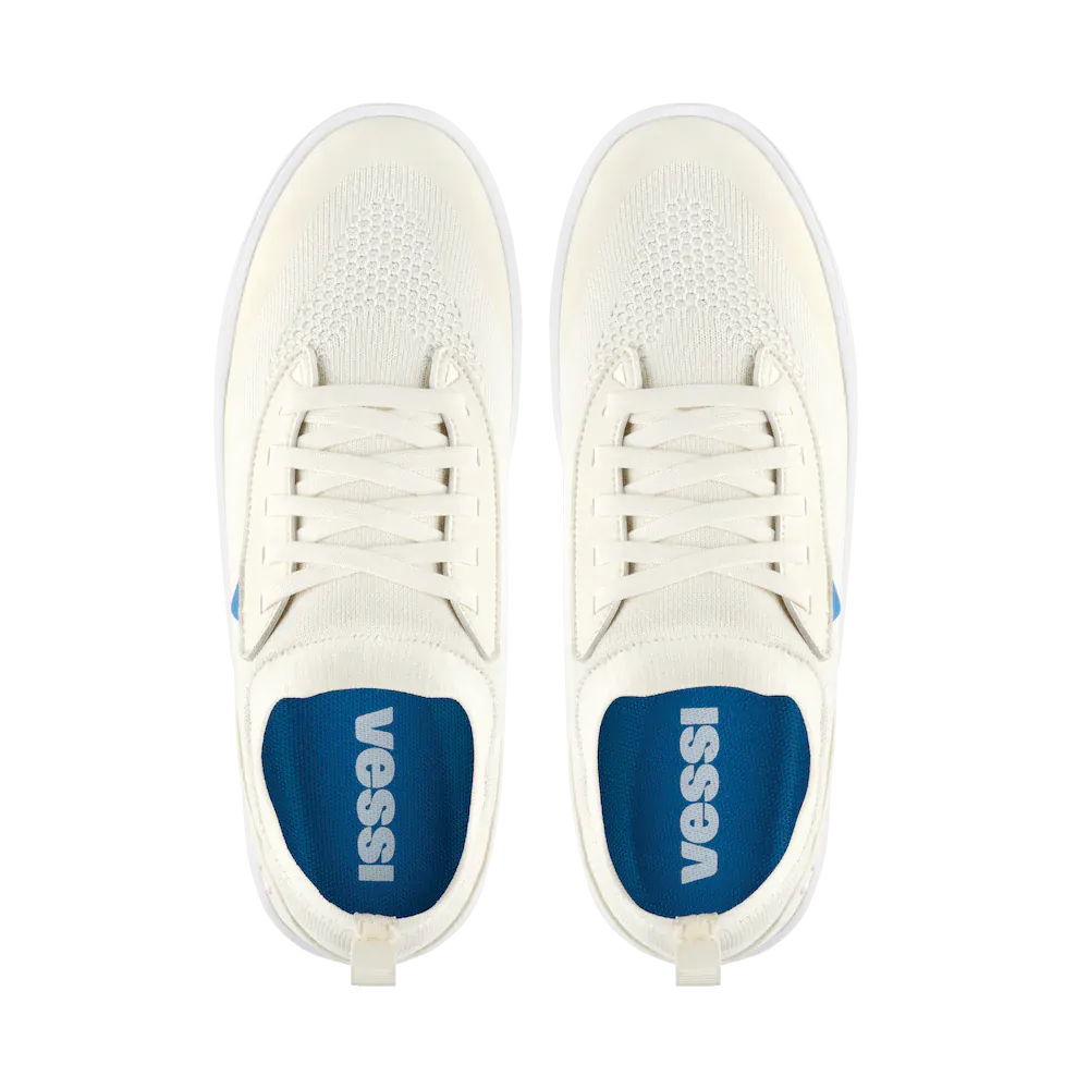 Vessi Lifestyle Sneakers Vessi Women's Weekend Neo Sneakers- Light Dune/ White