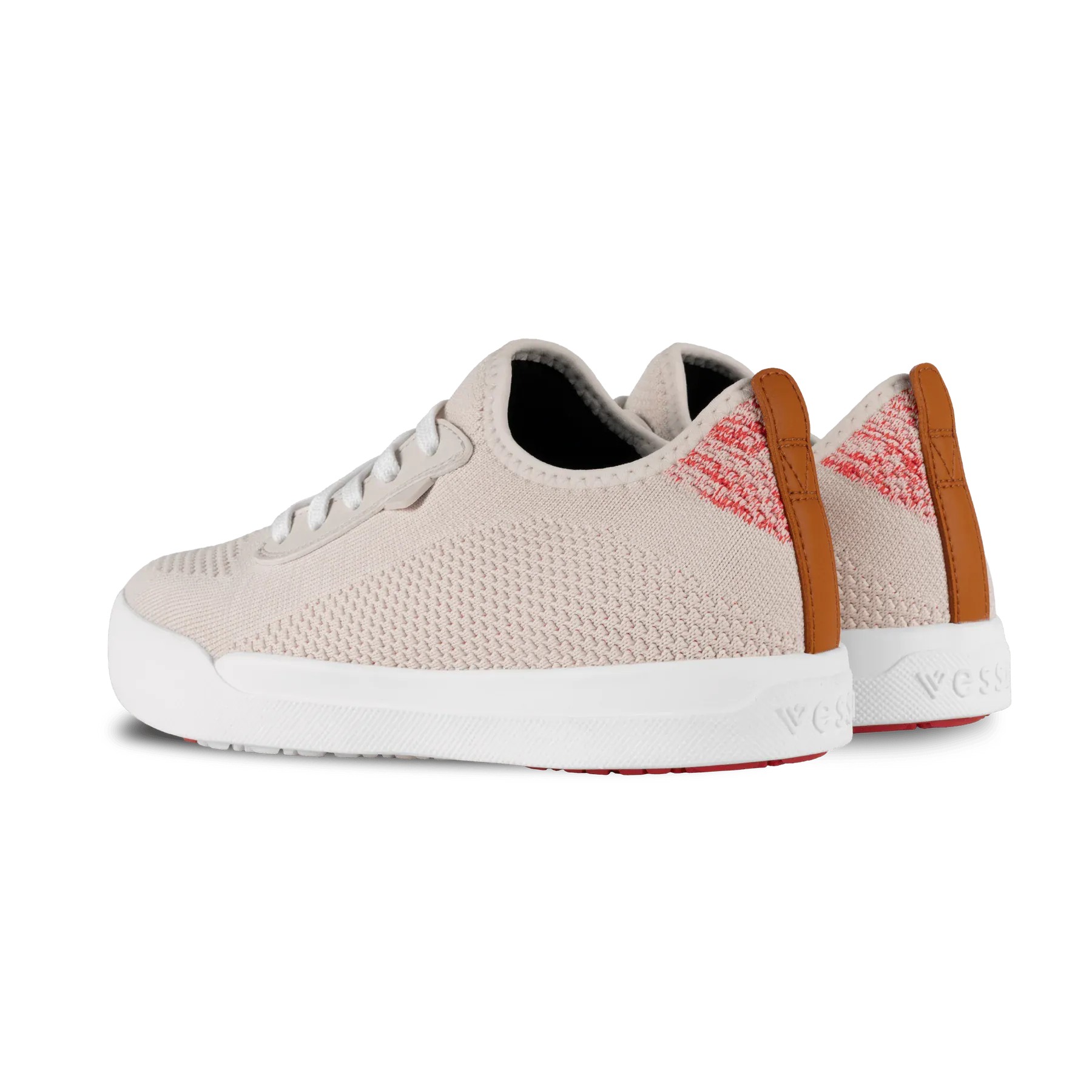 Vessi Lifestyle Sneakers Vessi Women's Weekend Sneakers- Shell / Berry
