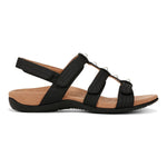 VIONIC Ankle Strap Sandals Vionic Womens Amber Sandals - Black