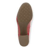 VIONIC Classic Heels & Pumps Vionic Womens Carmel Heel - Red Patent