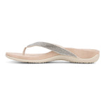 VIONIC Flip Flop Sandals Vionic Women Dillon Shine Toe Post Sandal - Cream