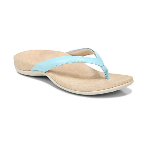 Vionic Flip Flop Sandals Vionic Women's Dillon Flip Flops- Porcelain Blue