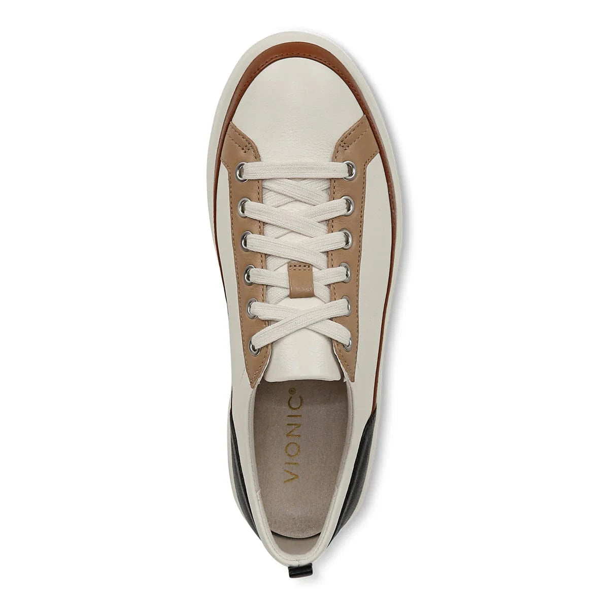 Vionic Lifestyle Sneakers Vionic Women's Winny II Sneakers- Ivory/ Black