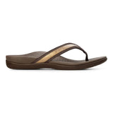 VIONIC Sandals Vionic Womens Tide II Sandals - Bronze Metallic Leather