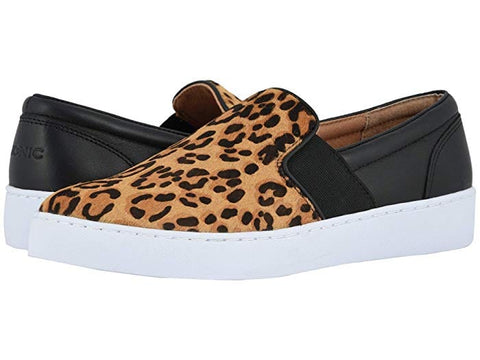 Vionic Slip-Ons & Loafers 7.5 / Leopard/Black / Medium Vionic Womens Demetra Loafer-  Leopard w Black